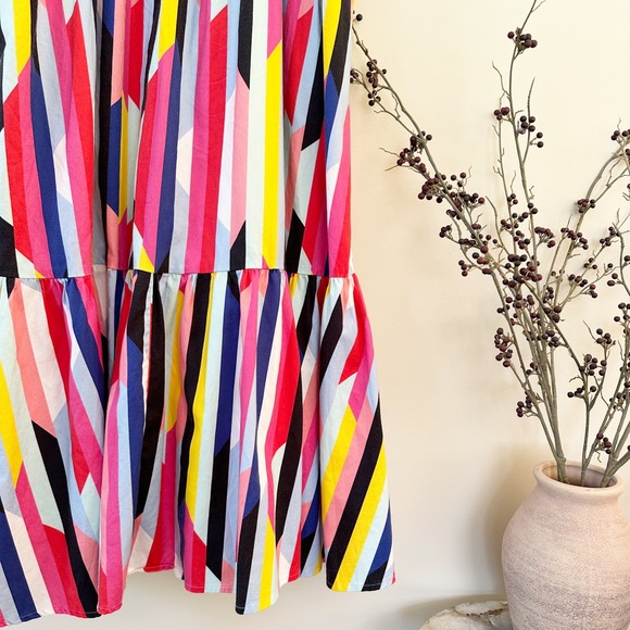 Crosby by Mollie Burch Becca Dress, Rainbow Geo - Picture 4 of 8